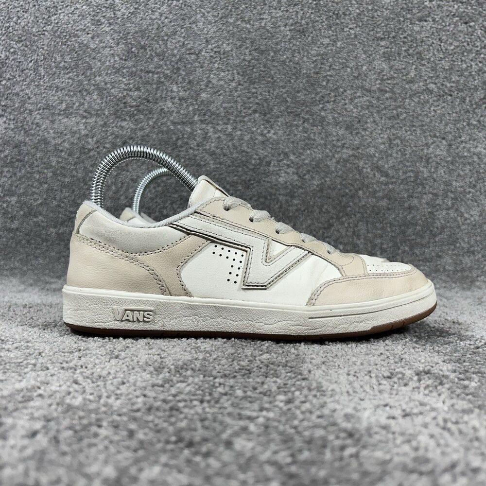 Vans Lowland ComfyCush Women’s Size 7.5 Sport Marshmallow Leather Athletic Shoes